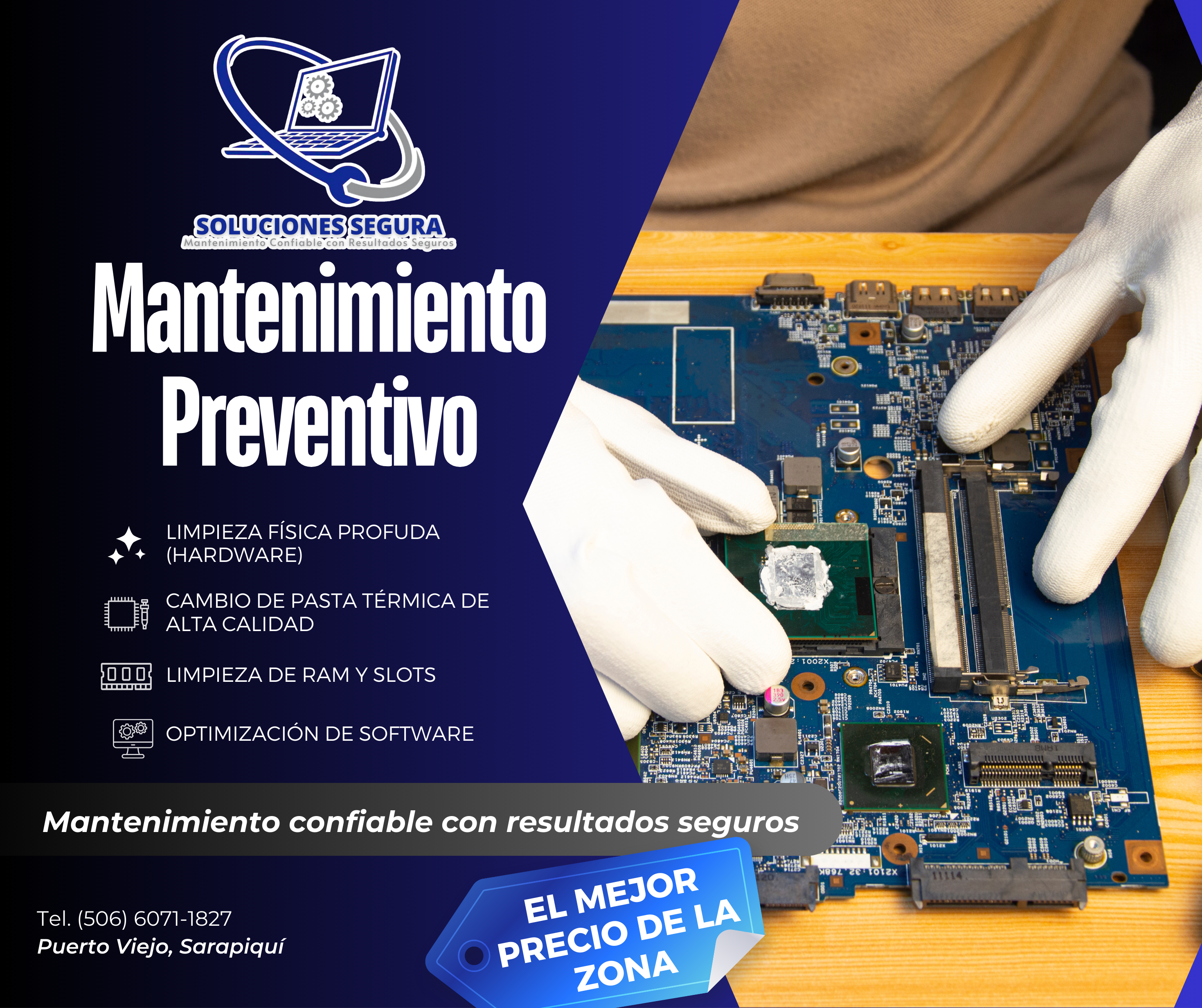 Mantenimiento de laptop