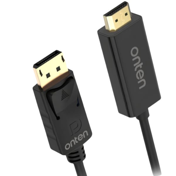 CABLE DISPLAY PORT A HDMI OTN-DP302 ONTEN 1.8M NEGRO