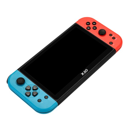 CONSOLA X80 7 ROJO AZUL