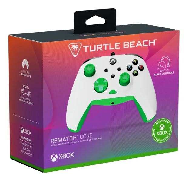 CONTROL X BOX PC ALAMBRICO BLANCO VERDE