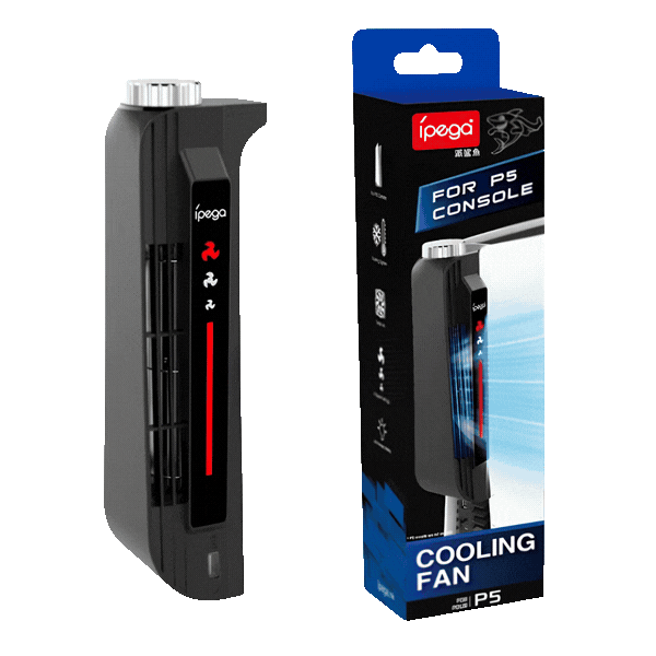VENTILADOR PARA PLAY STATION 5 PG-P5031A IPEGA NEGRO