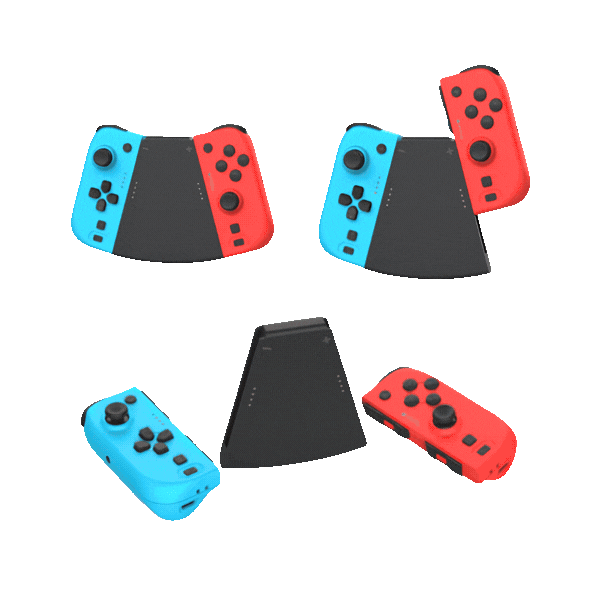 CONTROL NINTENDO SWITCH JOY CON TNS-0163T DOBE AZUL ROJO