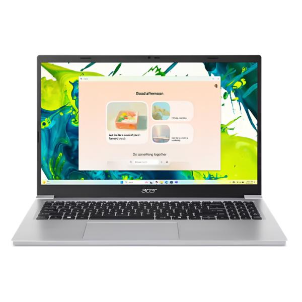 LAPTOP ACER ASPIRE LITE 15.6” CORE 3 N350 8GB 128GB WIN 11 INGLÉS NX.DE2AA.001 PLATEADO IN
