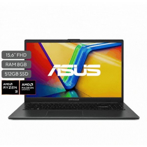 ASUS VivoBook – Ryzen 3 30 – 15.6″ – FHD – 8GB – 512GB – Mixed Black ET