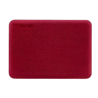 HD EXTERNO 1 TB TOSHIBA CANVIO ADVANCE HDTCA10XR3AA USB 3.0 HASTA 5 GBPS ROJO