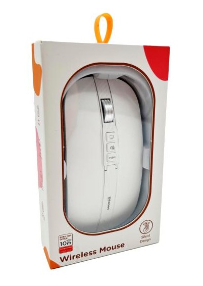 MOUSE INALAMBRICO M113 PLANET BLANCO