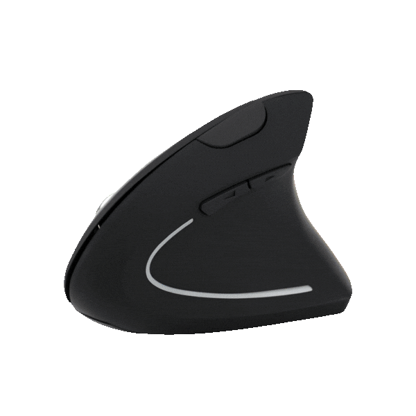 MOUSE INALAMBRICO ERGONOMICO M886 NEGRO