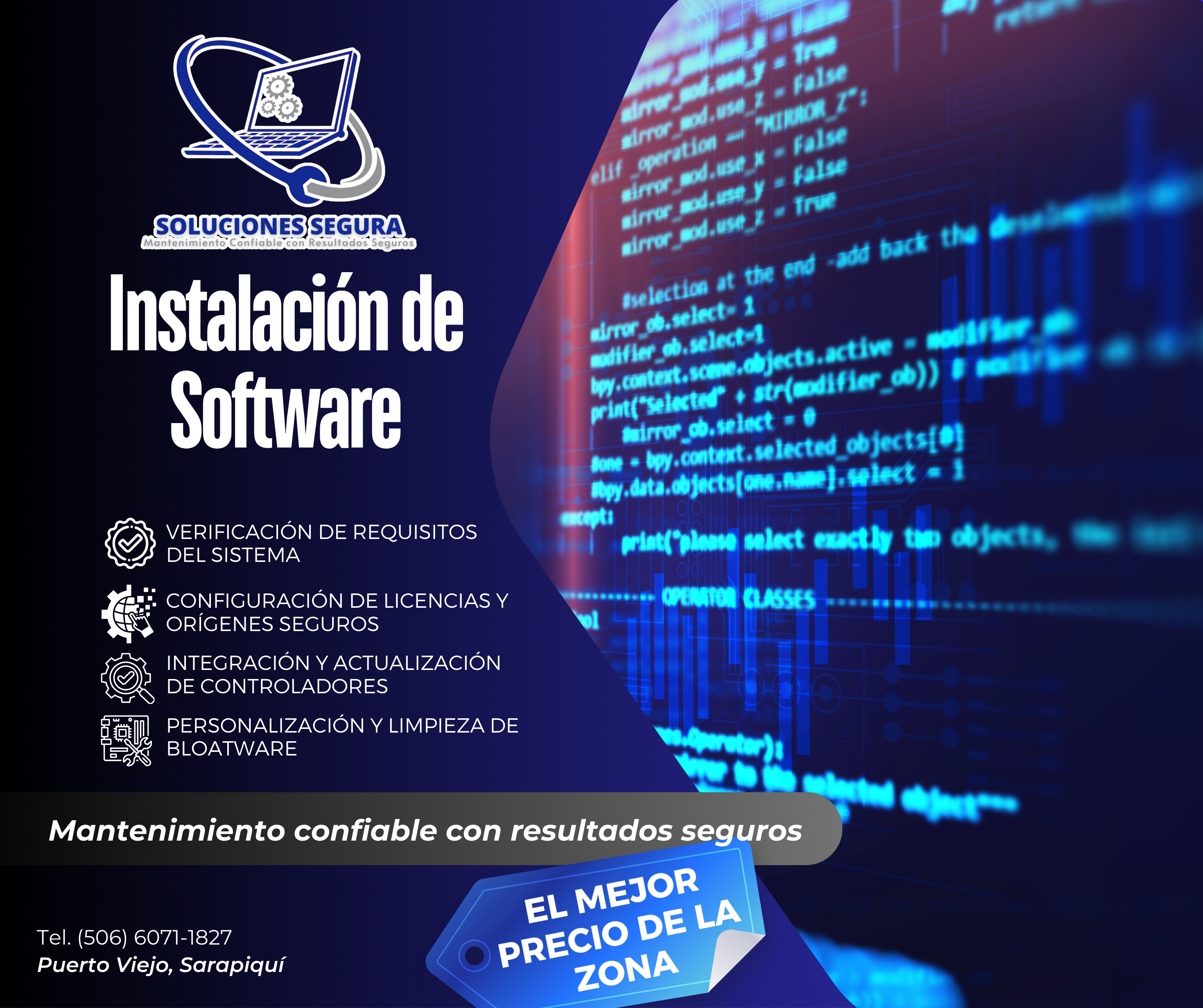 Instalación de software